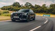 CUPRA Formentor performance on track Silverstone