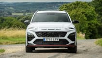 Hyundai Kona N white