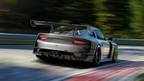 Porsche 911 GT2 RS Clubsport 25 rear wing and diffuser