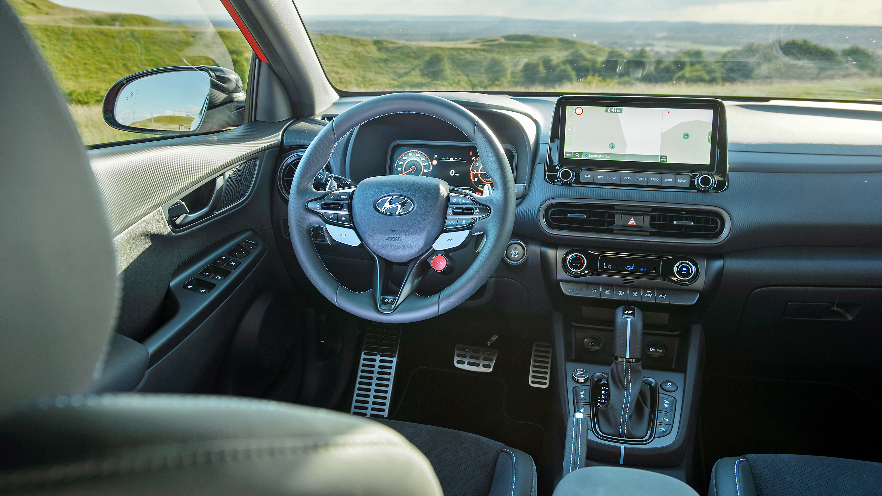 Hyundai Kona N interior dashboard