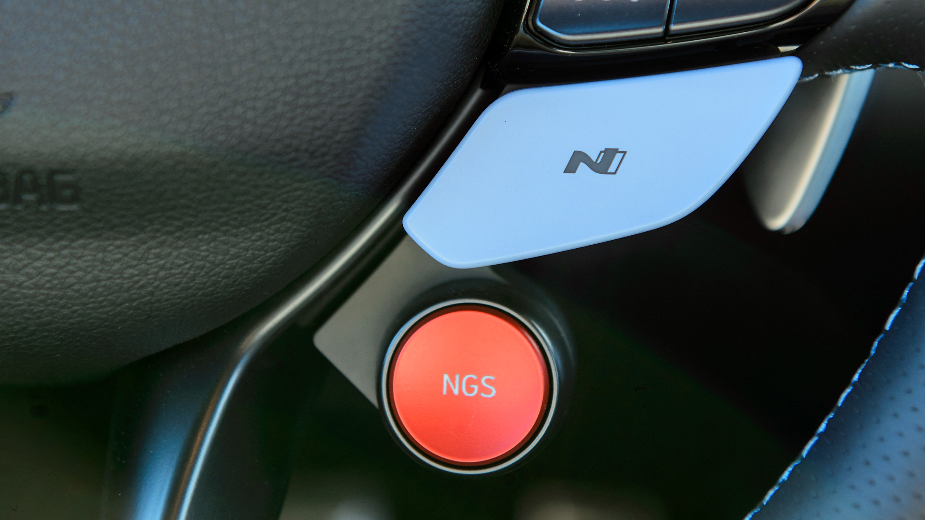 Hyundai Kona N Grin Shift button