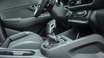 Hyundai Kona N rear selector and manual handbrake