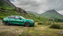 2021 BMW G80 M3 Isle of Man Green Three Peaks Challenge