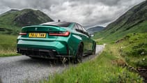 2021 BMW G80 M3 Isle of Man Green Three Peaks Challenge