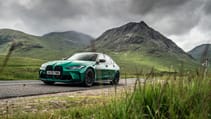 2021 BMW G80 M3 Isle of Man Green Three Peaks Challenge