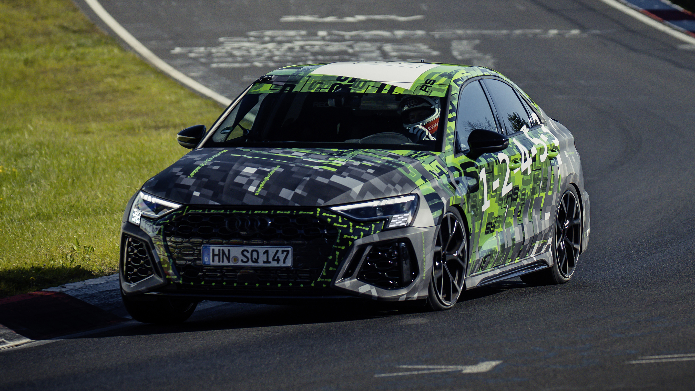 Audi RS3 Nurburgring lap record 2021 Top Gear