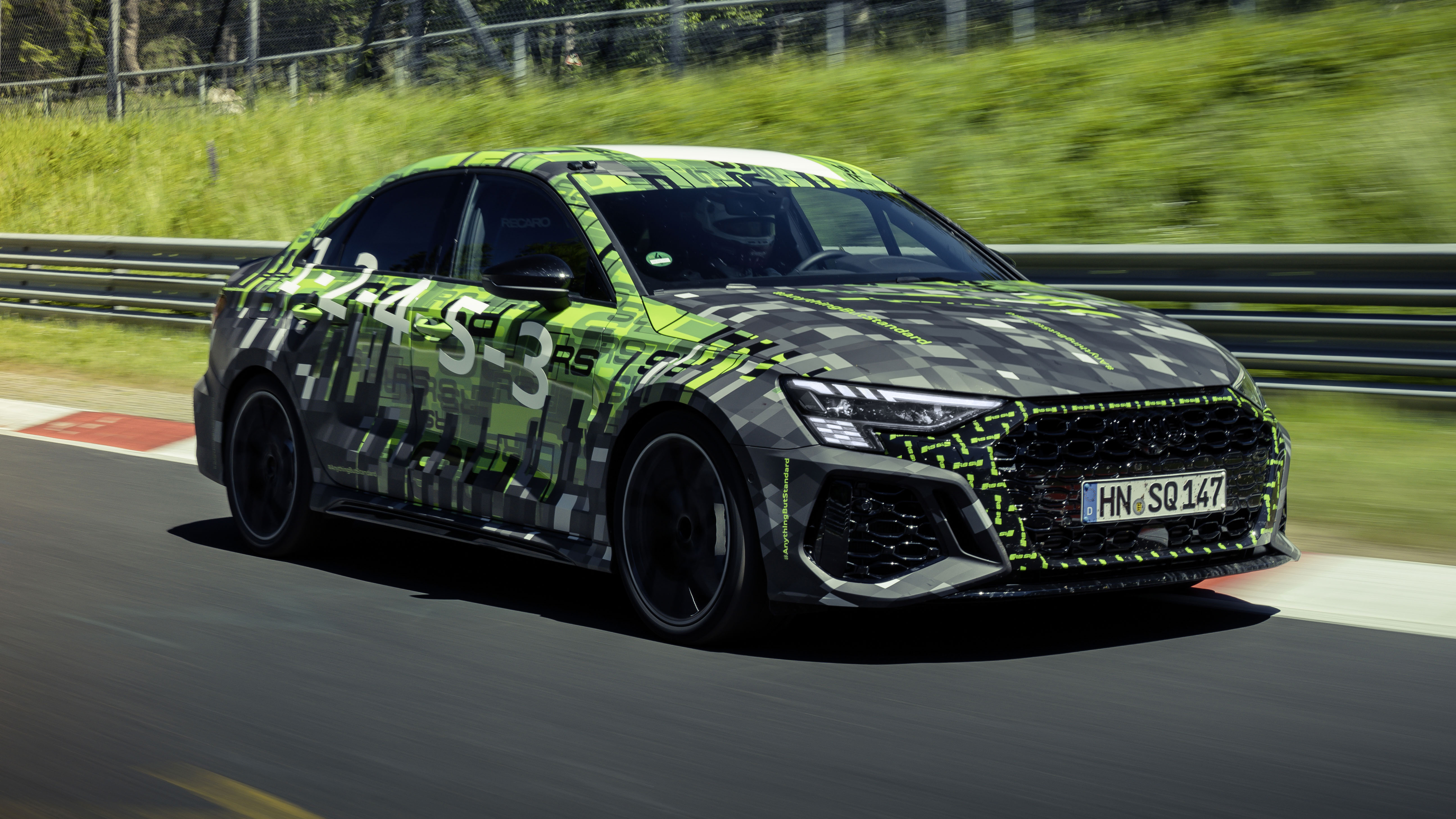 Audi RS3 Nurburgring lap record 2021 Top Gear