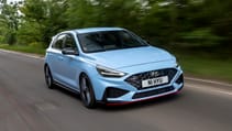 2021 Hyundai i30N hot hatch driving