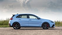 2021 Hyundai i30N hot hatch side profile