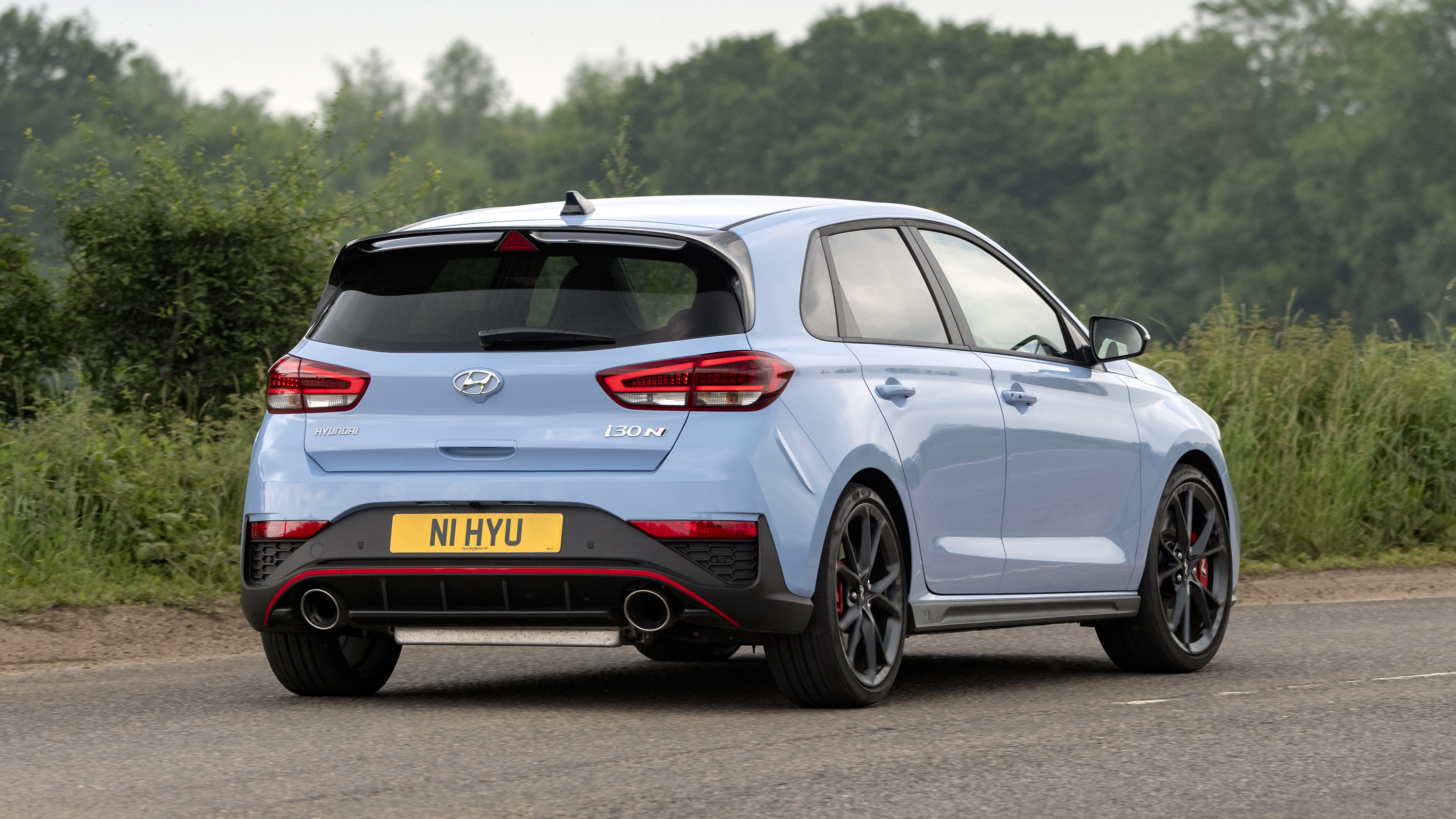 2021 Hyundai i30N hot hatch cornering