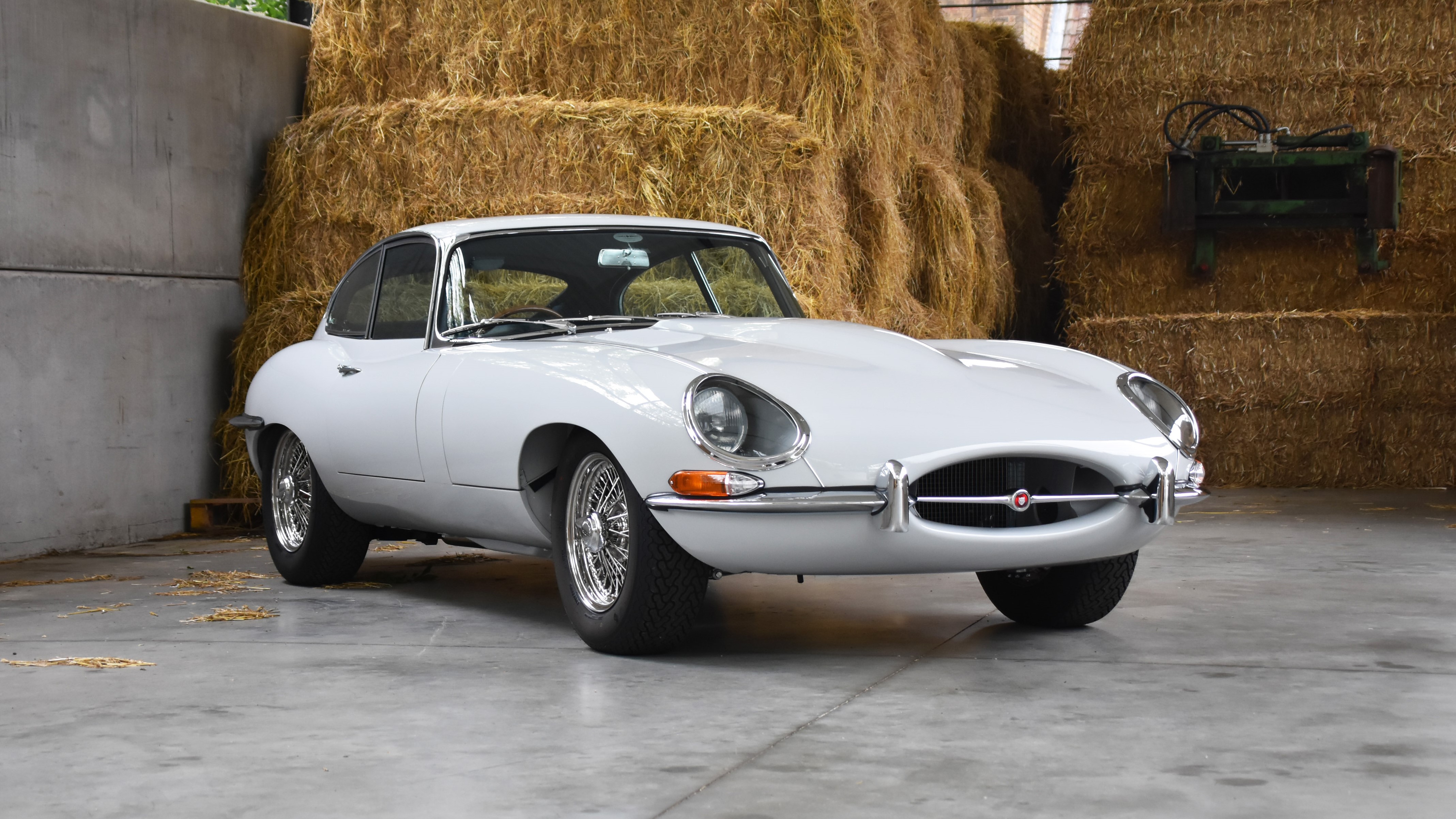 Jaguar E-Type restoration front