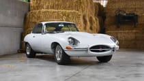 Jaguar E-Type restoration front