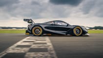 McLaren 720S GT3X acceleration