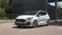 2021 Ford Fiesta white