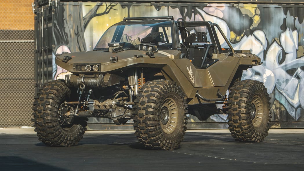 Is that a real-life Warthog from Halo? Yes. Yes it is