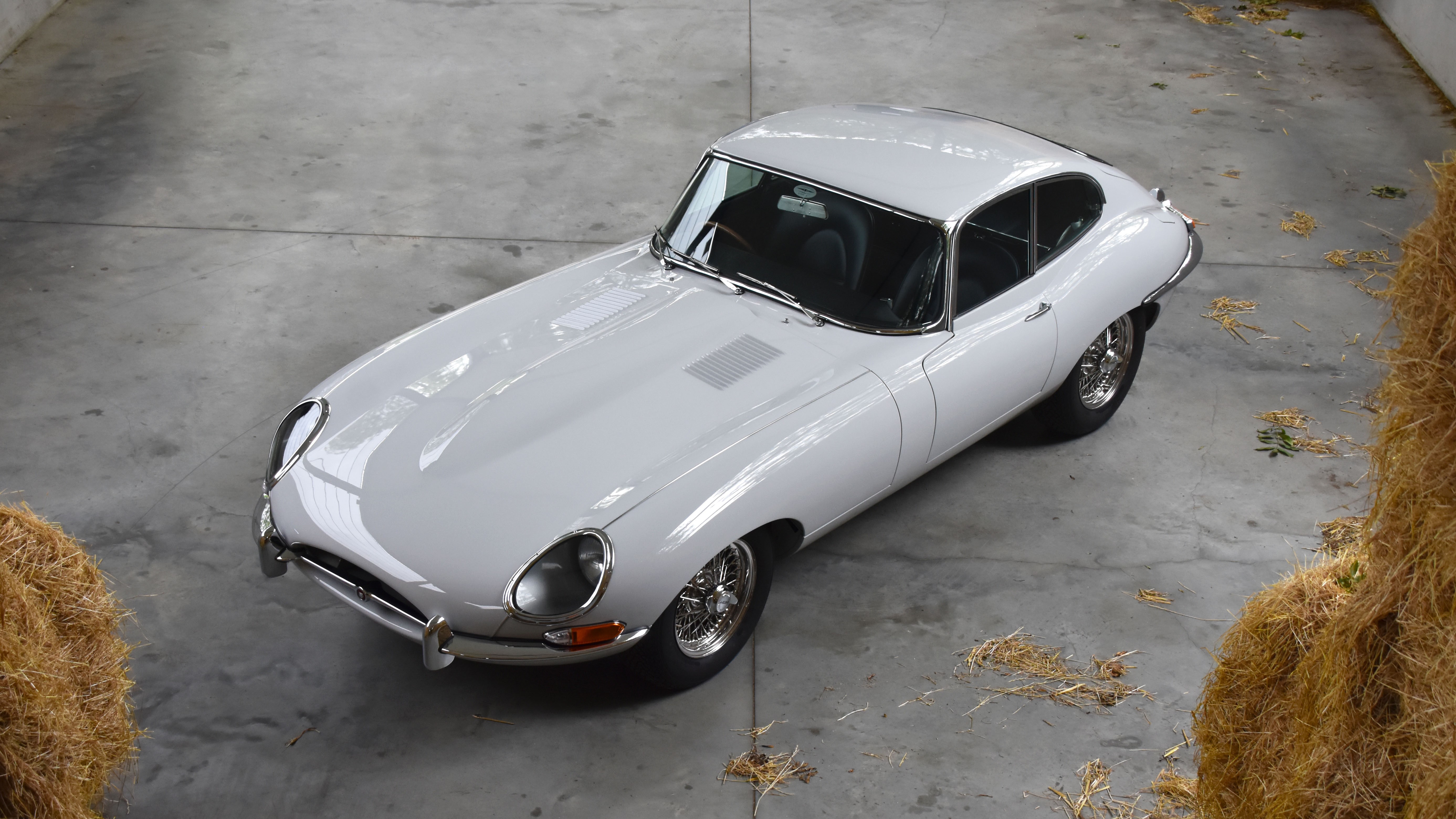 Jaguar E-Type restoration front