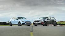 BMW 128ti and Hyundai i30N