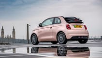 Fiat 500C rear three-quarters static