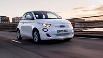 Fiat 500 Action front three quarters dynamic