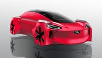 Ford Future Generation Concept flying electric car