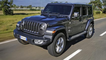 Jeep Wrangler five-door front three quarter