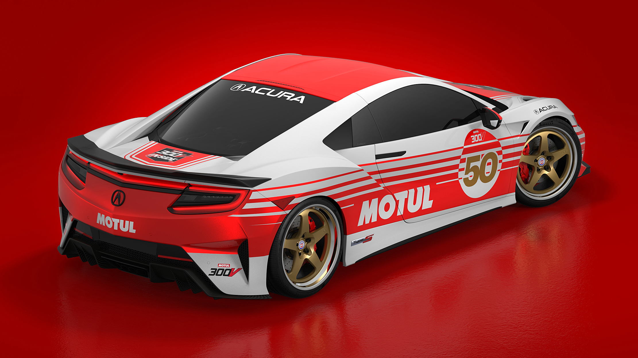 Motul Acura NSX Type S livery