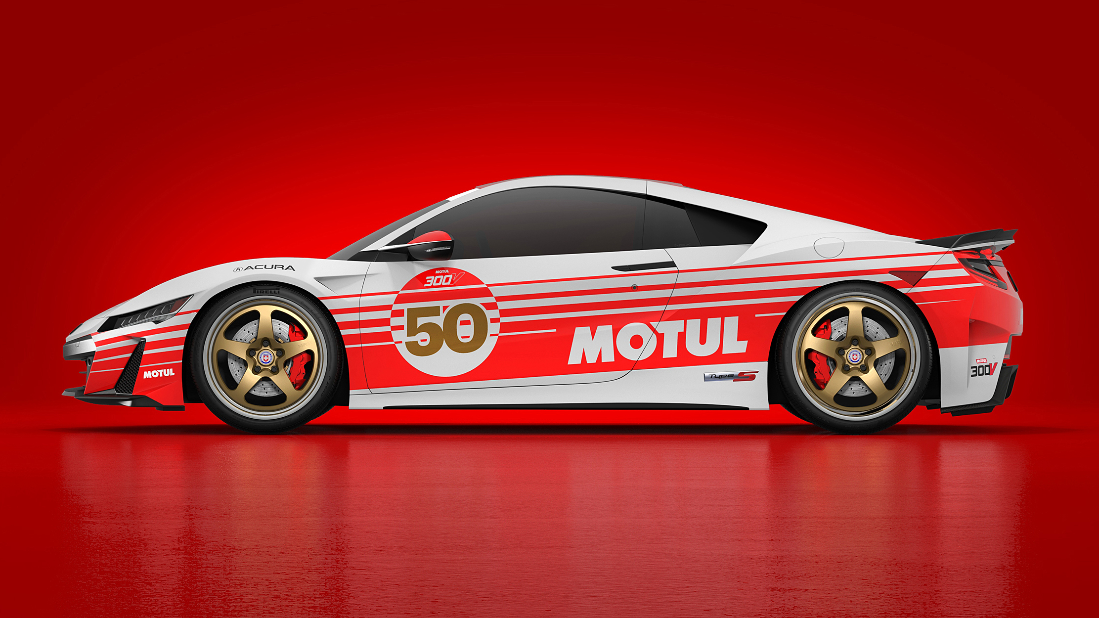 Motul Acura NSX Type S livery