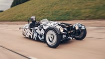 New 2022 Morgan 3 Wheeler undergoes testing