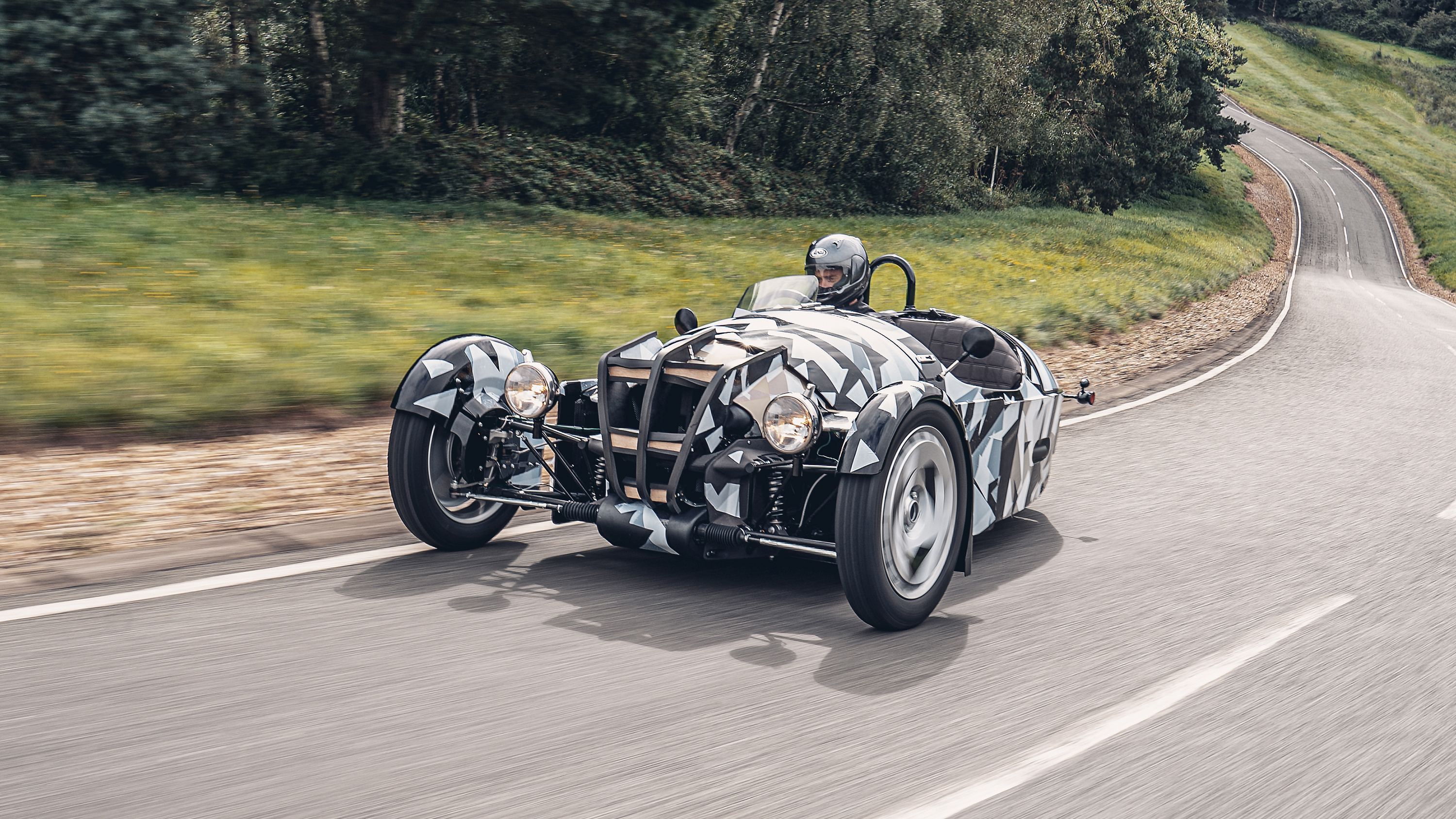 New 2022 Morgan 3 Wheeler undergoes testing