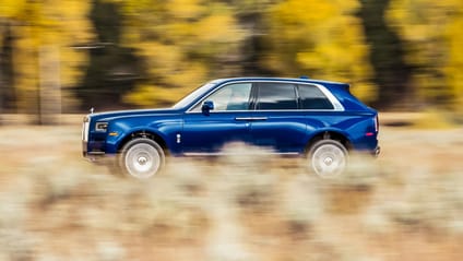 Rolls Royce Cullinan side profile