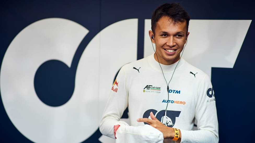 Alex Albon Top Gear