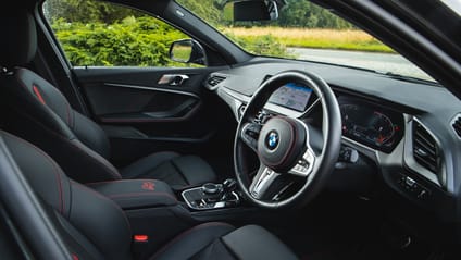 BMW 128ti interior dashboard