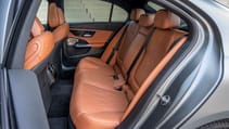 Mercedes C 300 e back seats