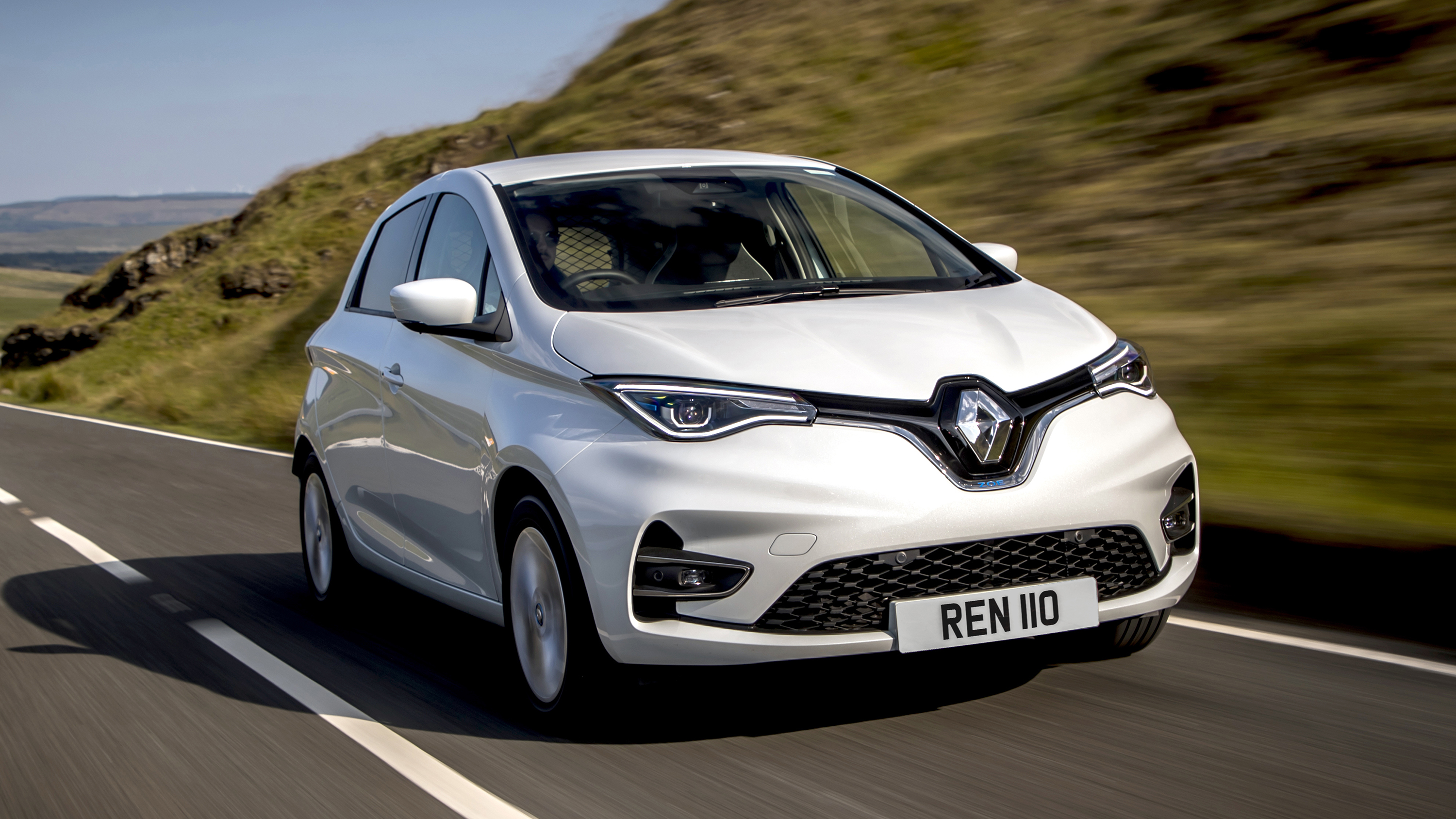 Renault Zoe Van E-Tech Electric white