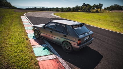 Lancia Delta Evo-e rear