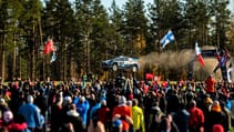 Rally Finland finish