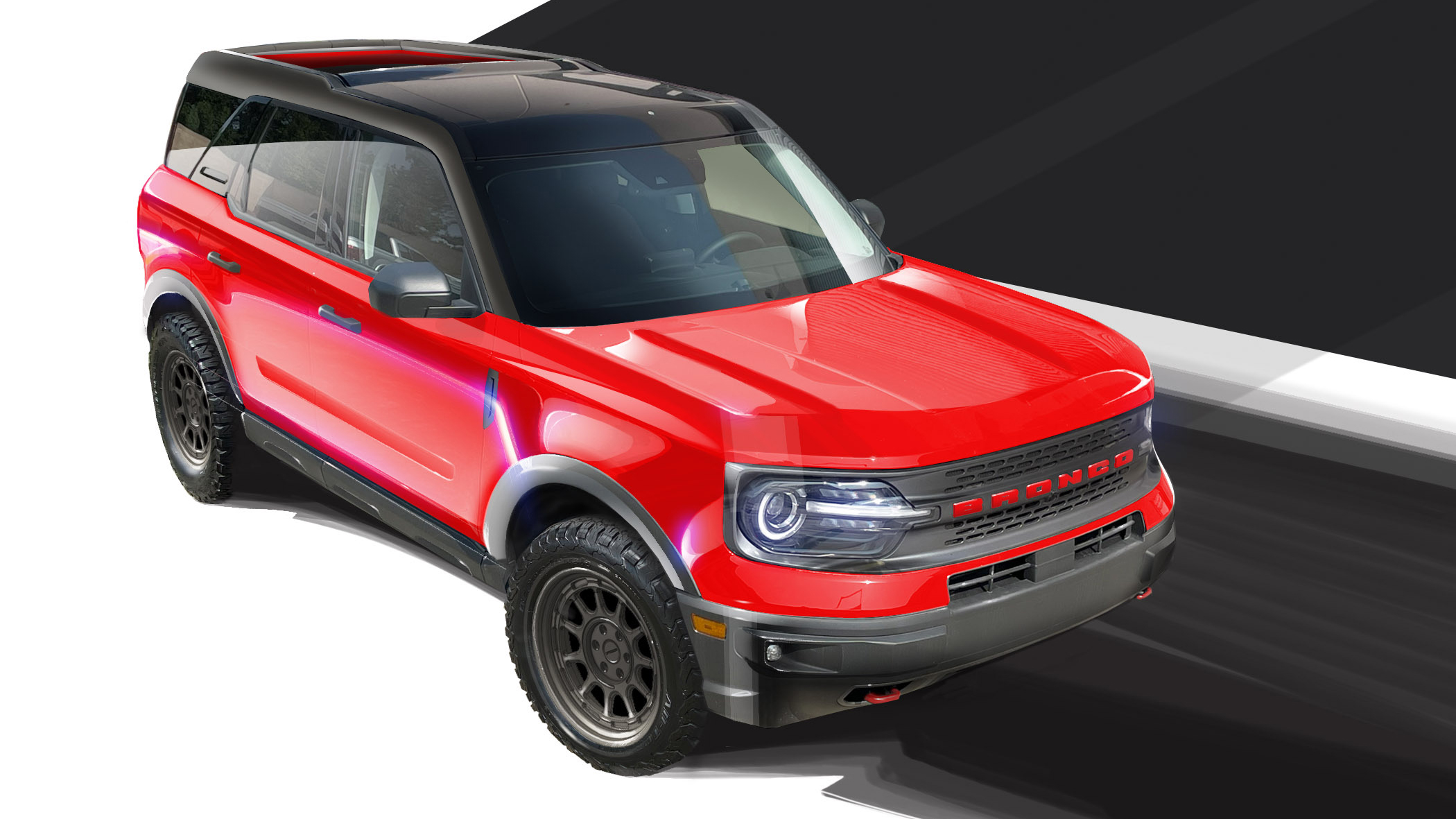 Ford Bronco SEMA Top Gear