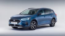 2021 Ford Focus estate Active blue