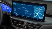 2021 Ford Focus media screen weather display