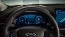 2021 Ford Focus digital dials rev counter