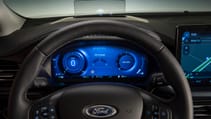 2021 Ford Focus digital dials hybrid mode