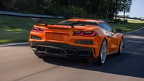 New Corvette Z06 orange with Z07 performance pack