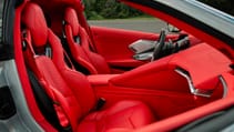 New Corvette Z06 red seats