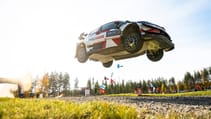 Rally Finland airborne