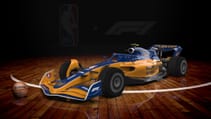 F1 NBA liveries Golden State Warriors