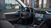 MG ZS EV interior