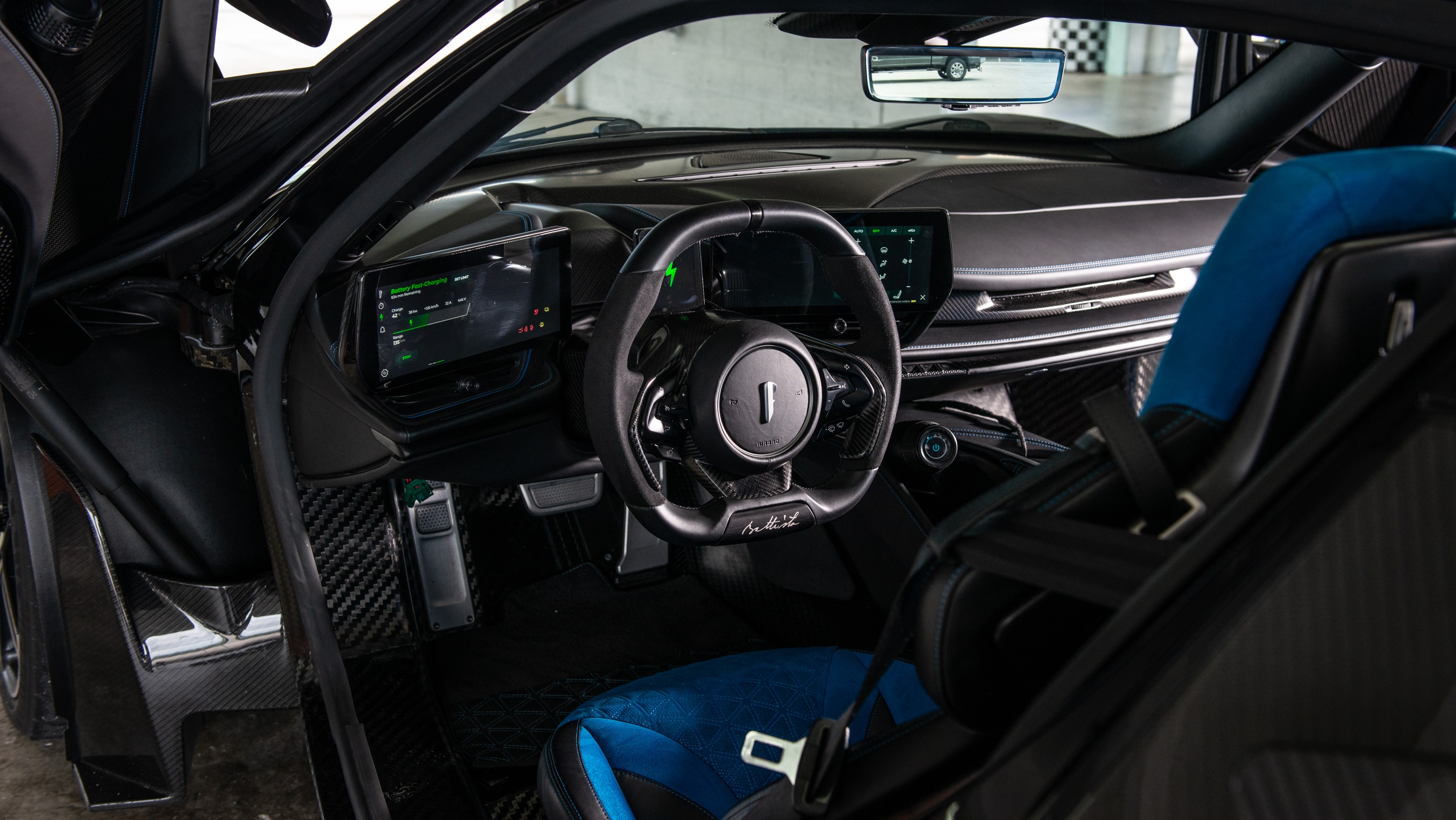 Pininfarina Battista interior