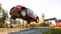 Rally Finland leap