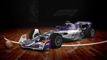 F1 NBA liveries Sacramento Kings