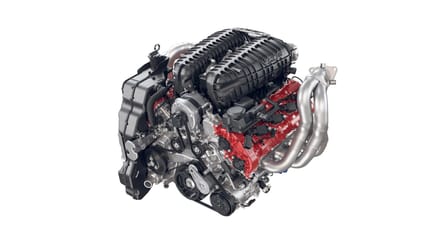 Most powerful naturally aspirated V8 